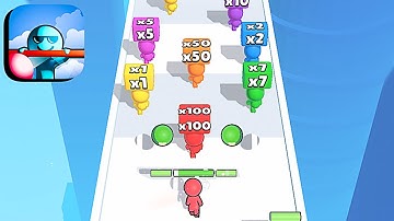Ball Break Run ​- All Levels Gameplay Android,ios (Levels 2-7)
