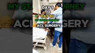 Acl surgery STAIRS journey day 1 to day 80 #dance#shorts#youtubeshorts#viralvideo#poppinbom#shorts
