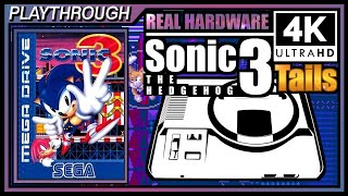 Sonic the Hedgehog 3 Tails (1993) | Wranker 4K Megadrive Real Hardware Longplay | Retrotink 4K