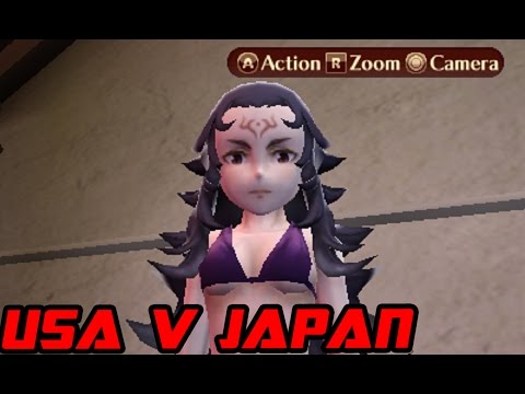 Fire Emblem Fates Swimsuit USA vs JAPAN