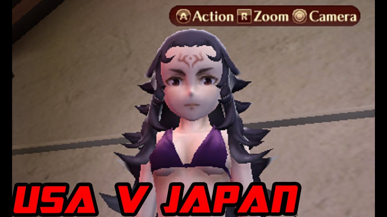 Fire Emblem Fates Swimsuit USA vs JAPAN