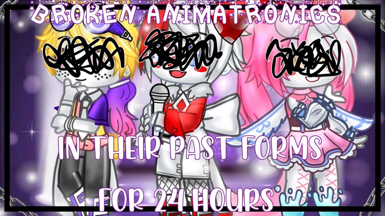 |Broken Animatronics in their past forms for 24 hours| Ft. SpringBonnie, Ennard, Mangle