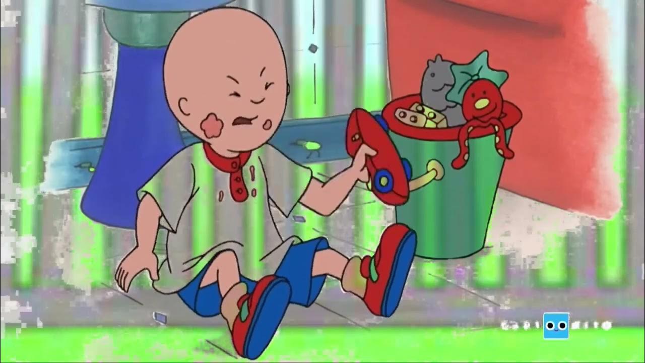 Caillou throws one of his Nasty Tantrums in Idiotic Island YouTube