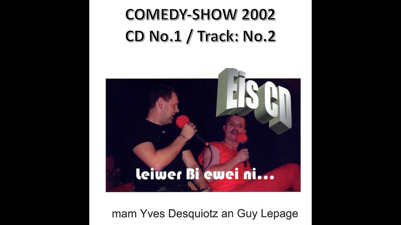Den Examen - Comedy-Show 2002 Yves Desquiotz & Guy Lepage