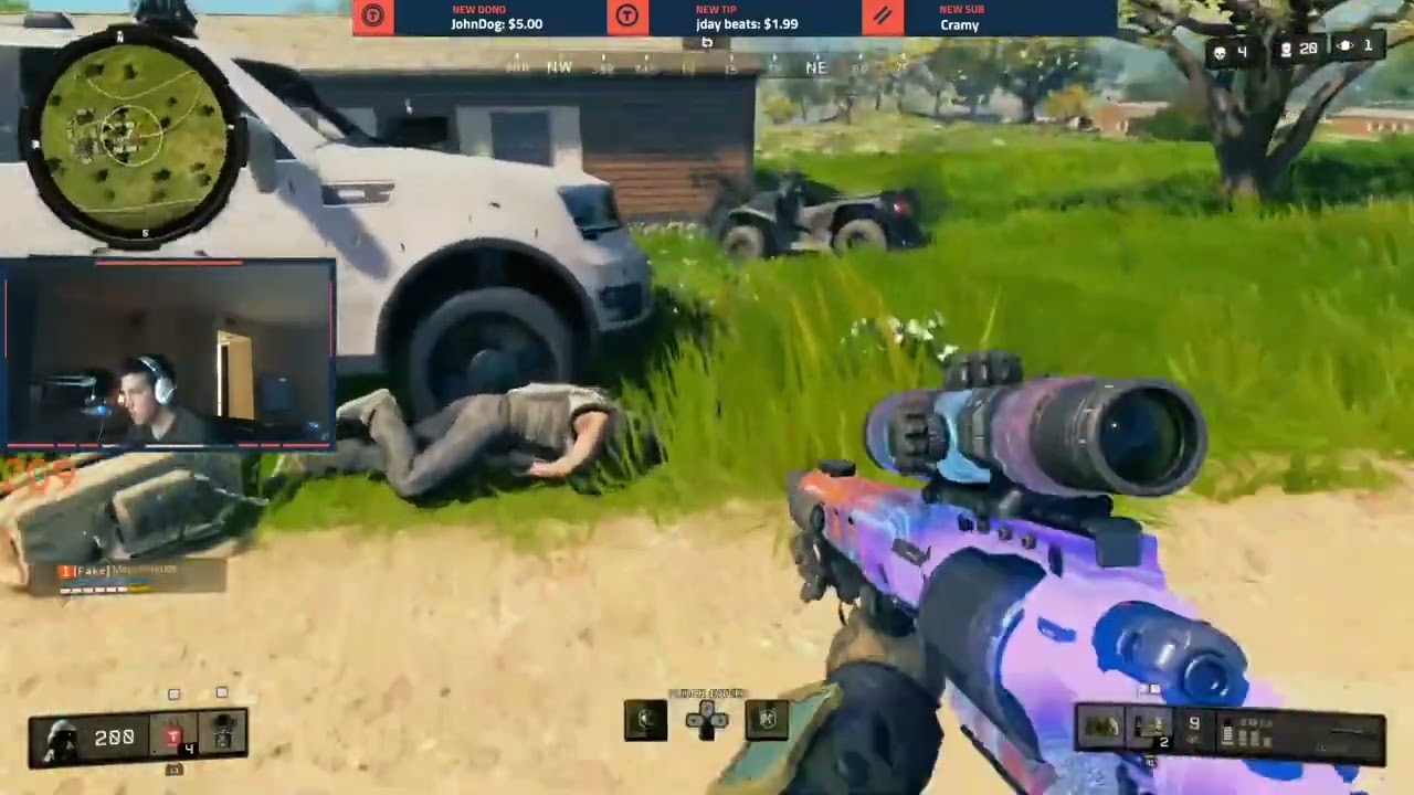 proving why I'm the best Sniper in the Game! 15 kills - Cod Blackout Solos