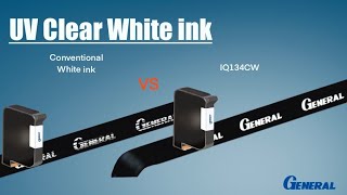 UV clear white ink