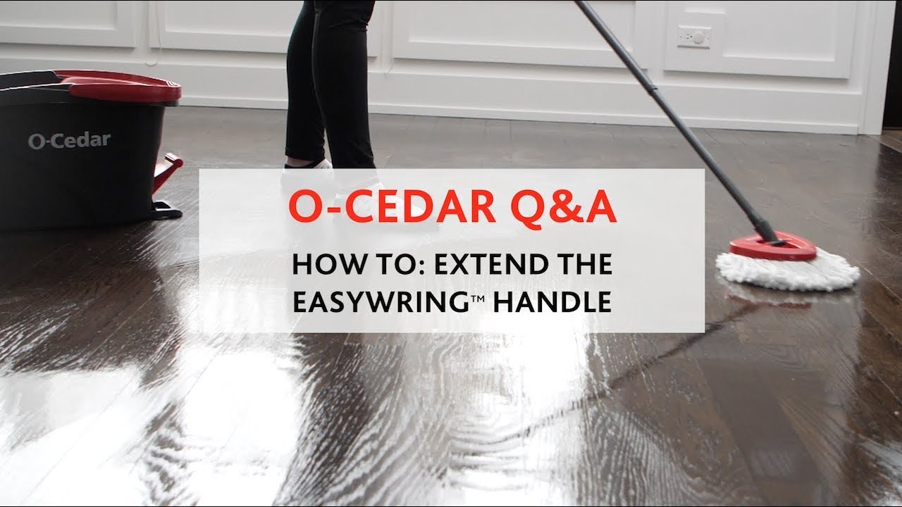 Q&A: How to Extend the EasyWring™ Spin Mop Handle 