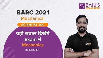 BARC ME 2021🔥 | Engineering Mechanics | Most Expected Questions | Sonu Sir