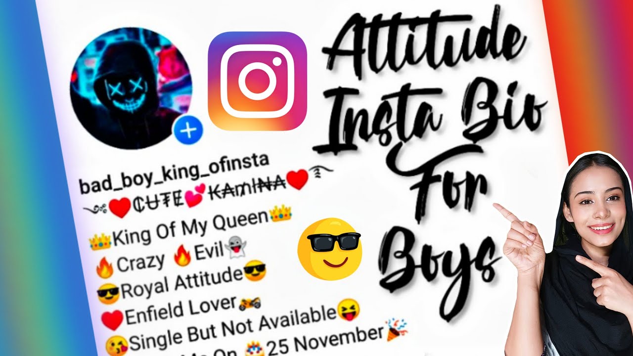 Attitude Instagram Bio For Boys Boys Instagram Bio Ideas Bio For