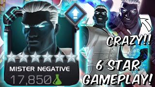 6 Star Mister Negative First Look & Gameplay! - A CRAZY PLAYSTYLE!!! - Marvel Contest of Champions