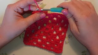 VIRKA: mormorsrutor - mormorsruta steg för steg för absoluta nybörjare | granny square swedish