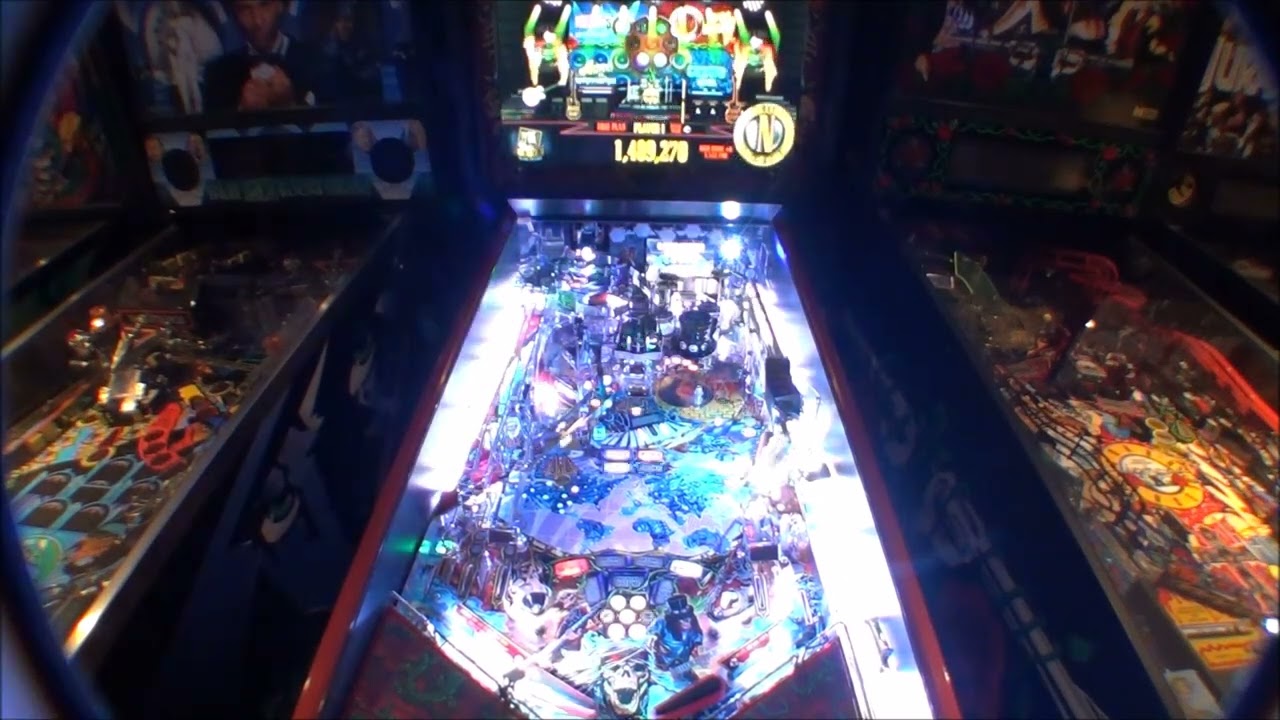 Guns N' Roses Pinball Machine Jersey Jack 2020 - YouTube