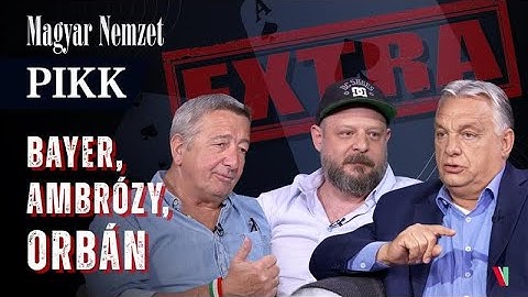 Orbán, Bayer, Ambrózy – Pikk Extra