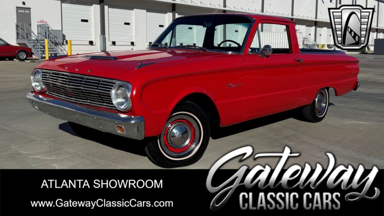 1963 Ford Ranchero - Gateway Classic Cars - #2894-ATL - YouTube