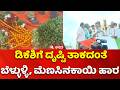 CM DK Shivakumar Visit Kanakapura: ಡಿಕೆಶಿಗೆ ದೃಷ್ಟಿ ತಾಕದಂತೆ ಬೆಳ್ಳುಳ್ಳಿ, ಮೆಣಸಿನಕಾಯಿ ಹಾರ