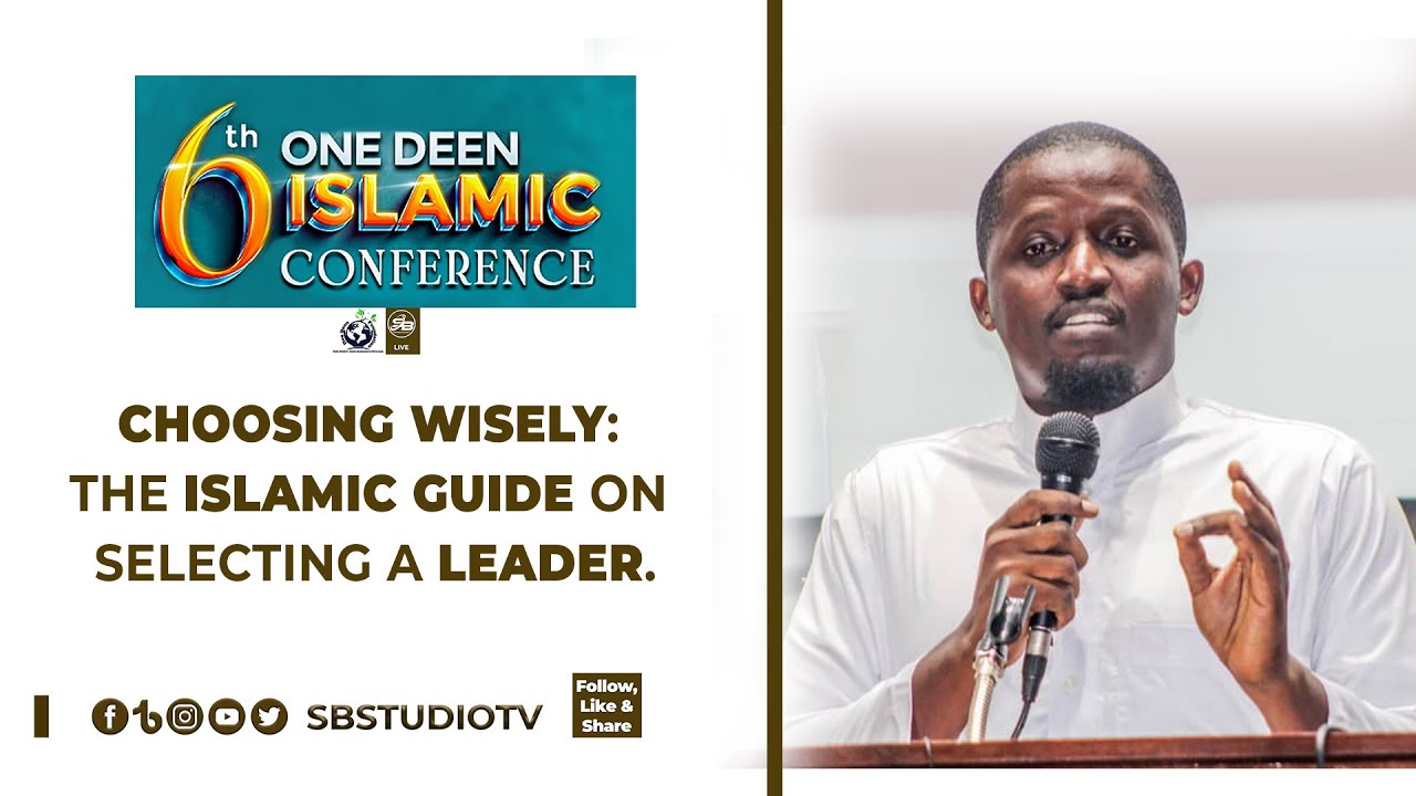 BRO. HILLAL AMIN TURAY LECTURE AT #6THONEDEENCONFERENCE2023 @SBSTUDIOTV