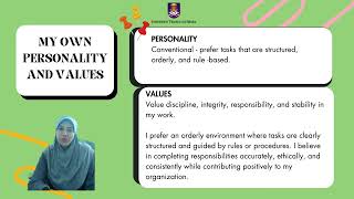 MY PERSONAL REFLECTION ON ORGANISATIONAL BEHAVIOR