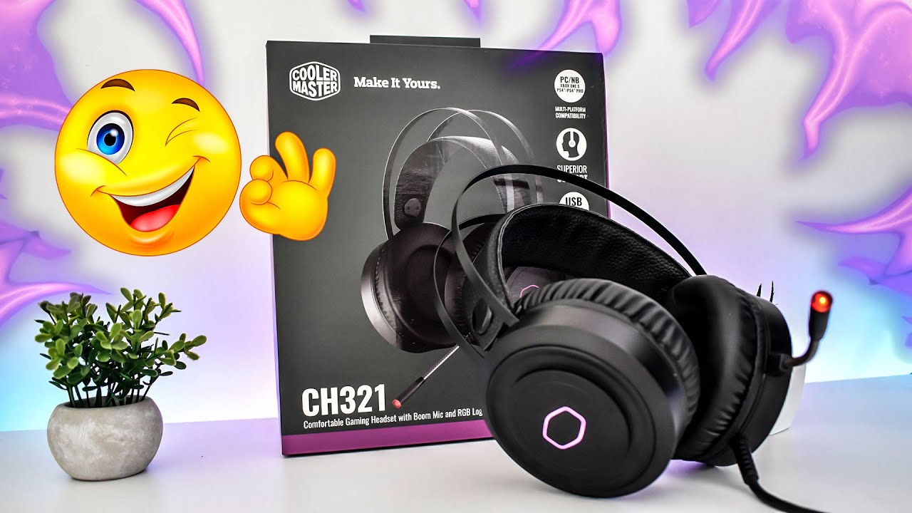 Opção EXCELENTE de Headset GAMER!! - Coolermaster CH321