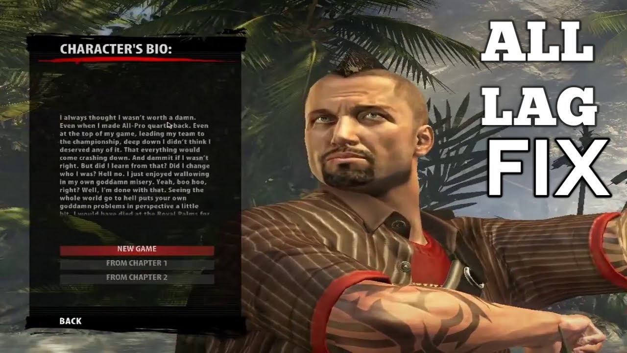 Dead Island Riptide lag fix pc 