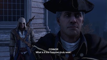 Connor And Haytham Rooftop Scene (Assassin