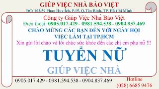 tìm người giúp việc nhà ở quận 10