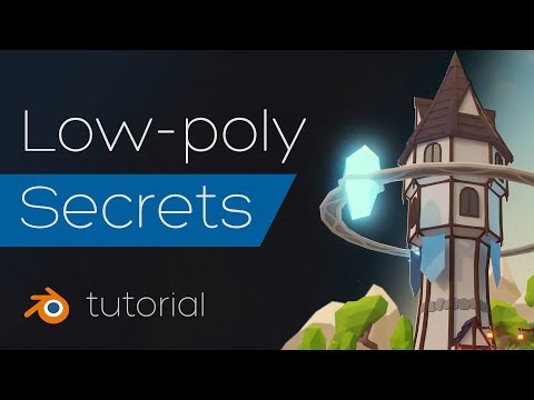 7 Tips For Your Low Poly Art | Blender Tutorial