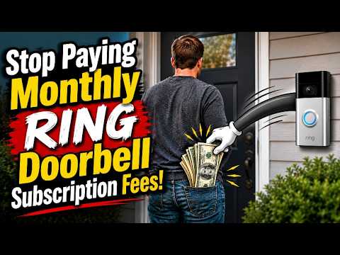 How to Record RING Doorbell Motion Videos for FREE (No Monthly Paid Cloud Protect Subscription Fee)