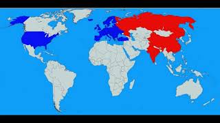 War Scenarios 1-10 Compilation #war #map #mapping #america