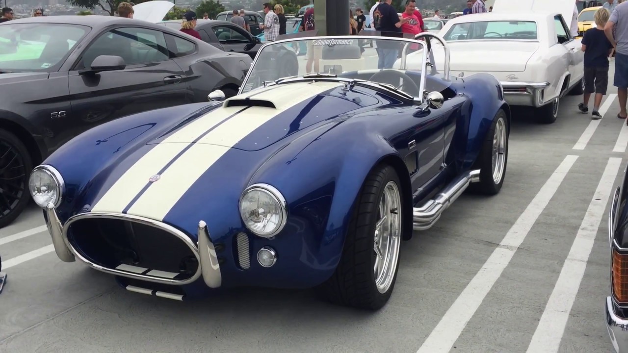 Beautiful Royal Blue Superformance 427 SC Cobra - YouTube