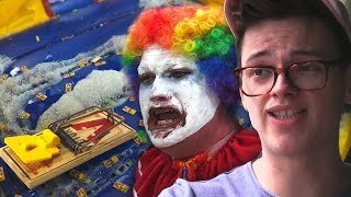 STEVEN SUPTIC VS THE MOUSE TRAP BOUNCE CASTLE