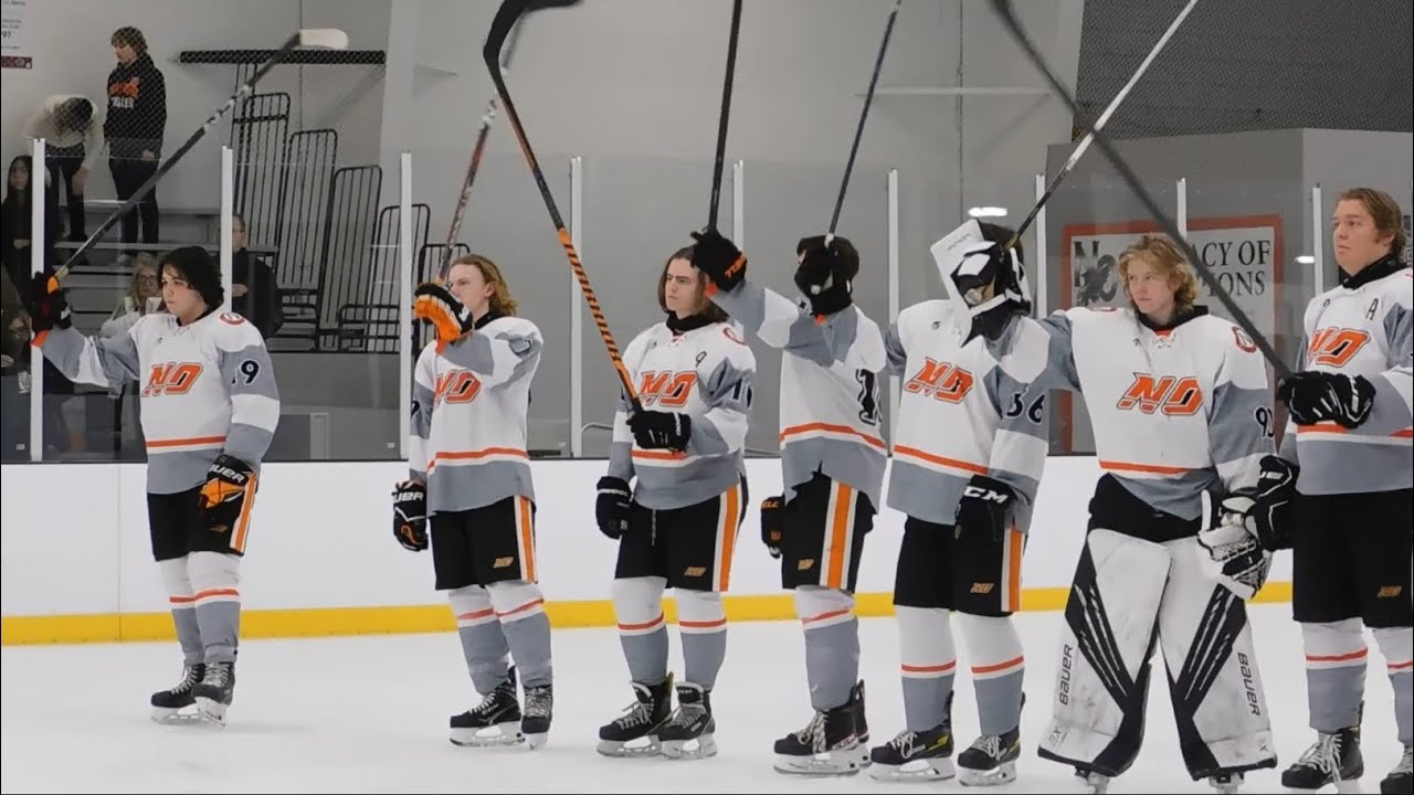 North Olmsted High School Hockey vs St.Edward High School - YouTube