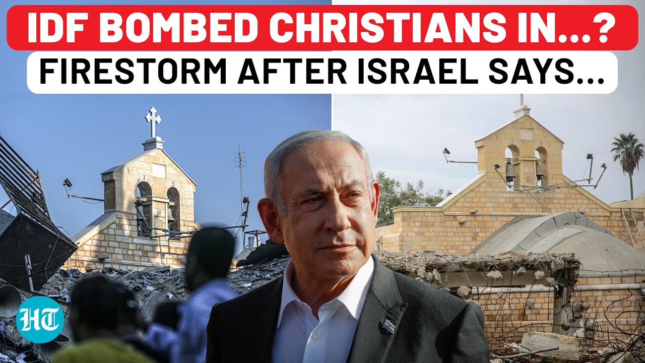IDF's Holy Land Horror: Strike on Gaza’s Only Catholic Cathedral Ignites Outrage, Israel Accepts...