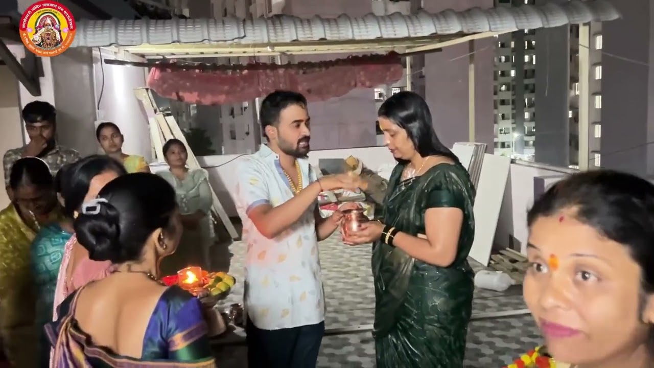 बेंडाले परिवार….. निघोजे येथील आनंदाची आरती…….