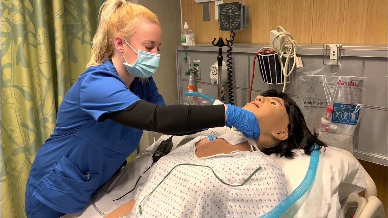 Trach Care, Dressing change and Suctioning. YouTube