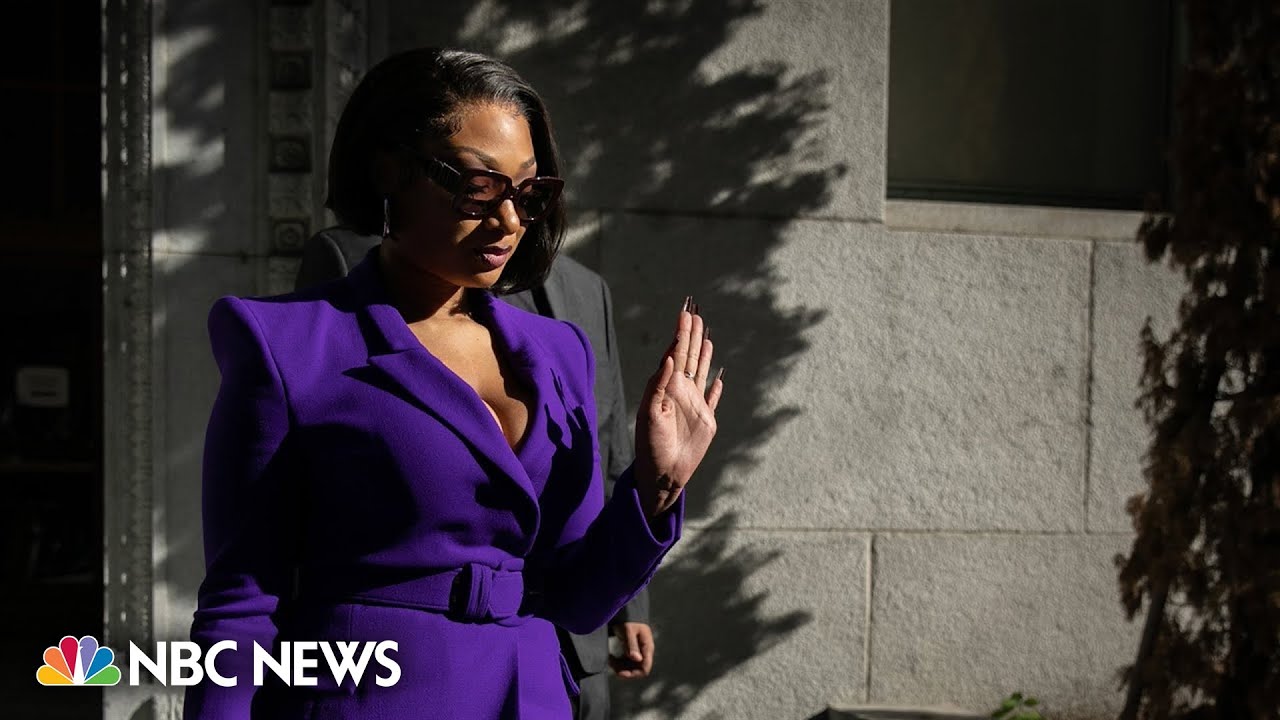 Megan Thee Stallion acknowledges victims of violence after Tory Lanez sentencing