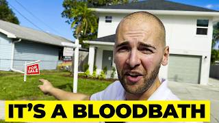 Sellers capitulating. $50,000 losses on houses becoming the norm in Florida.