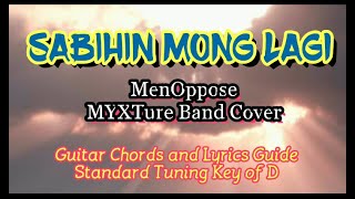 SABIHIN MONG LAGI MenOppose| MYXTure Band Cover Easy Guitar Chords Lyrics Guide Beginners Play-Along