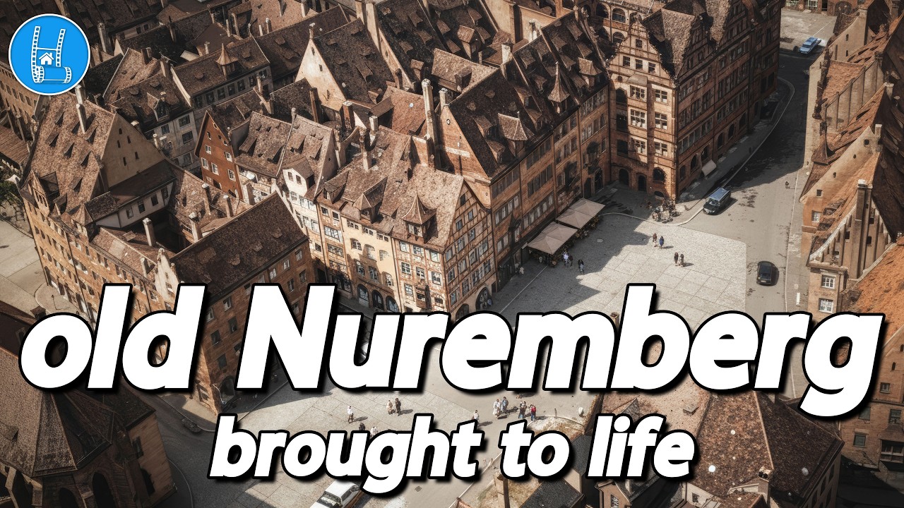 старый Нюрнберг - ожил 🇩🇪♥️ 4K