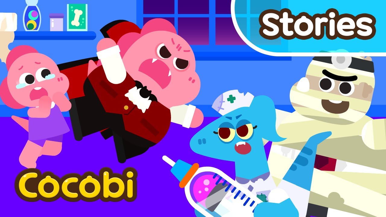 Мама-вампир против мамы-доктора🧛‍♂️ Кокоби, мультфильм для детей