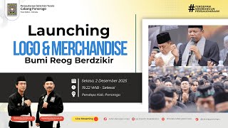LAUNCHING OF THE LOGO AND MERCHANDISE OF BRB 2025 SH TERATE PONOROGO BRANCH AT THE PENDOPO OF PON...