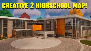 New Highschool Roleplay Map Code!!
