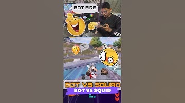 BOT VS FULL SQUAD #pubgmobile #bgmi #bgmishorts #pubgshorts #funny #funnyvideo #vtshort #shorts