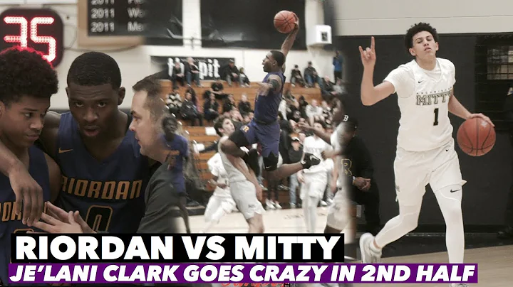 Riordan vs Mitty | Je'lani Clark TURNS UP In The 2...