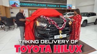 TAKING DELIVERY OF TOYOTA HILUX | PAPAWHEELIE 
