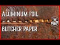 How to Smoke Ribs Experiment: Texas Crutch - Foil vs Butcher Paper