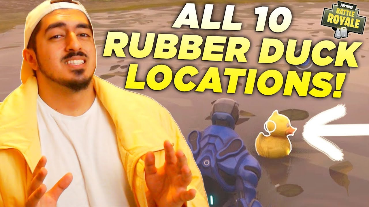 Where To Search 10 Rubber Duckies In 'Fortnite: Battle Royale'