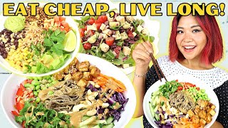 BUDGET-FRIENDLY RECIPES that help you LIVE LONGER?! (BLUE ZONE DIET Inspired)