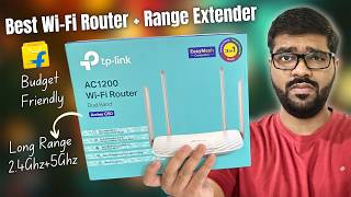 TP-Link Archer C50 Router Review + Setup Guide | Best Wifi Router + Range Extender @ Rs.1,500