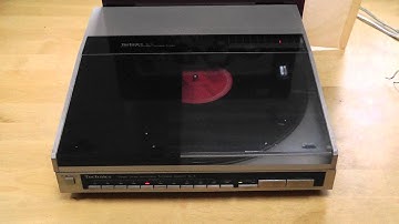 Vintage Technics SL-6. Rare Fully Programmable Turntable.