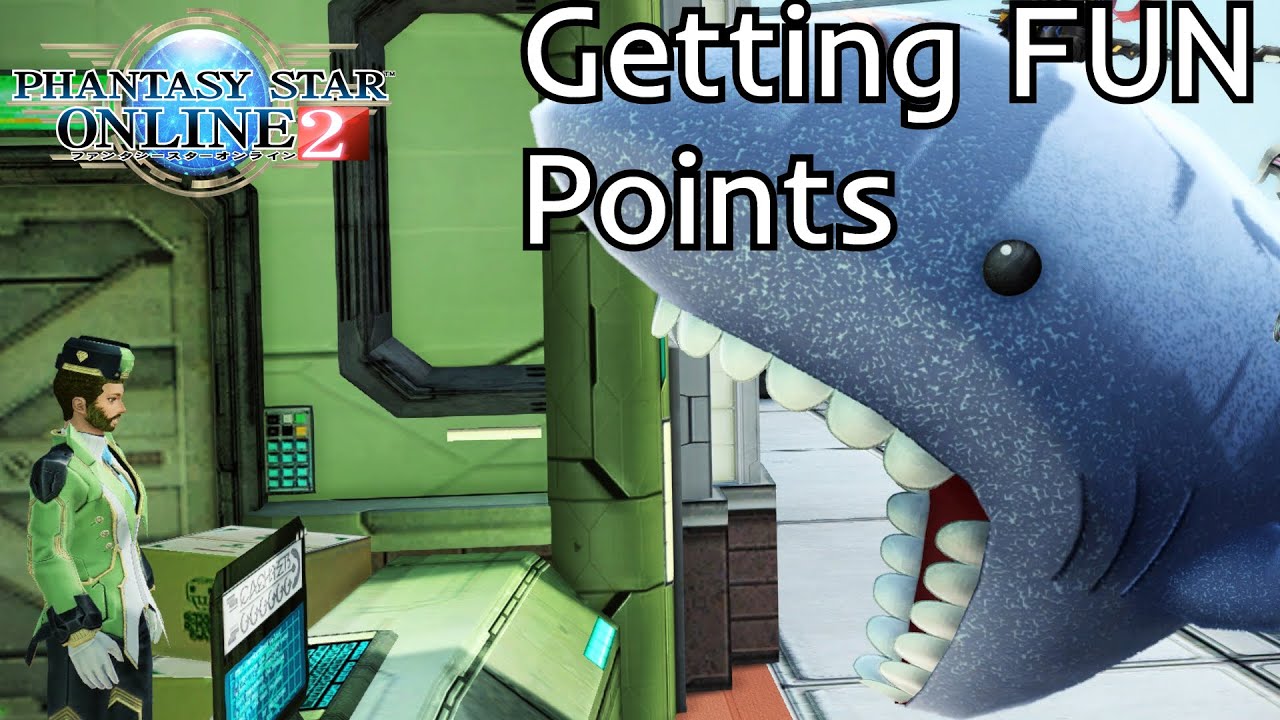 PSO2 - Getting FUN Points - YouTube